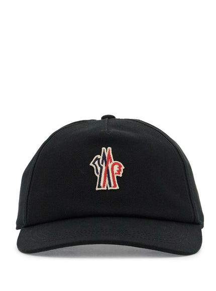 Moncler Grenoble baseball cap with logo patch