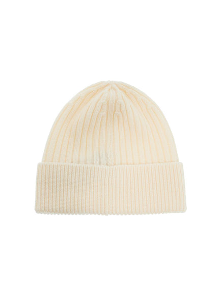 Moncler Grenoble virgin wool beanie hat