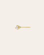 14k Yellow Gold / Single