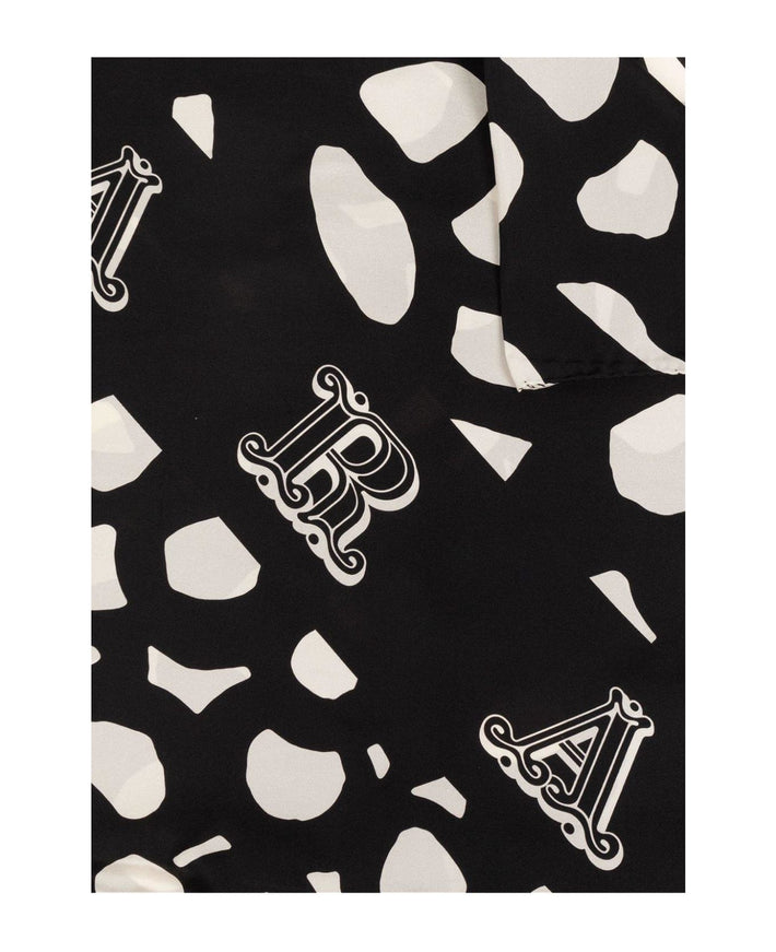 Max Mara Logo Printed Scarf 90