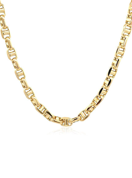 4.5mm 14k Yellow Gold Anchor Chain - Ellie Belle