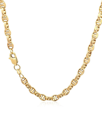 4.5mm 14k Yellow Gold Anchor Chain - Ellie Belle