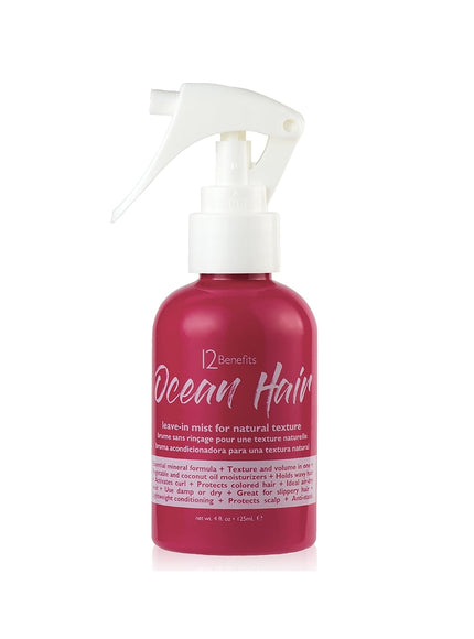 12 benefits Ocean Hair Mist bottle