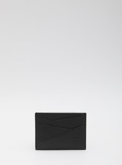 Loewe Puzzle Edge Plain Cardholder QT Black