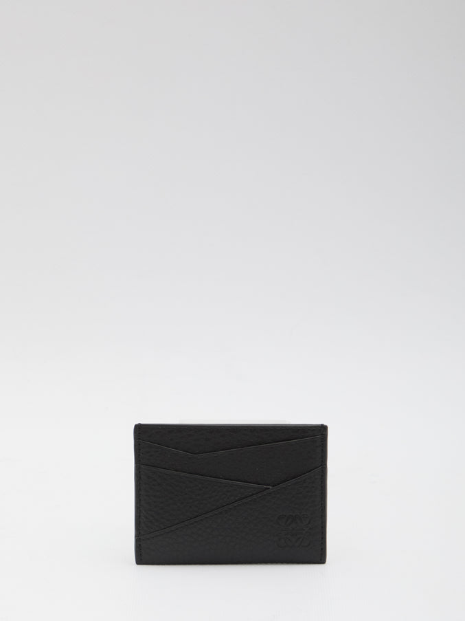 Loewe Puzzle Edge Plain Cardholder QT Black