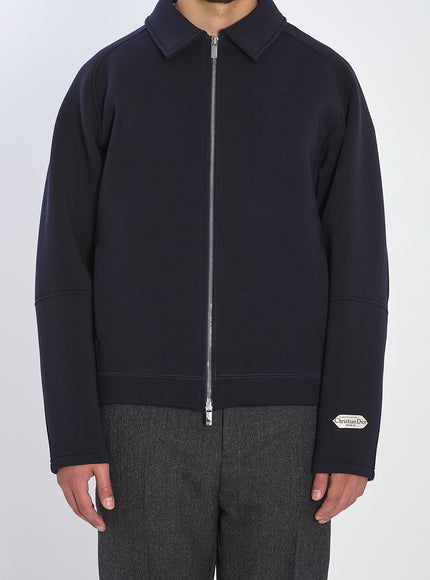Dior Homme Zip-up Jacket Blue
