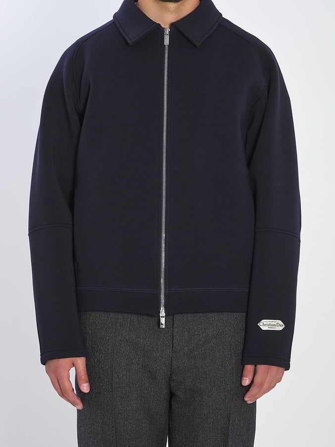 Dior Homme Zip-up Jacket Blue