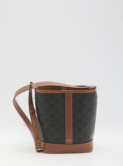 Celine Small Bucket Bag QT Brown