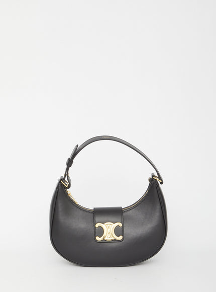 Celine Ava Triomphe Bag QT Black