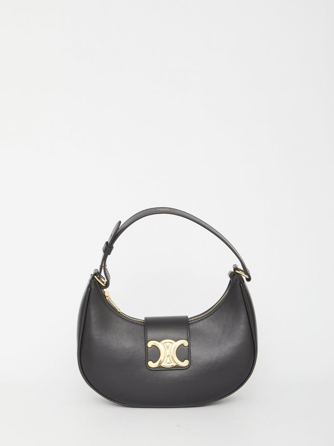 Celine Ava Triomphe Bag QT Black