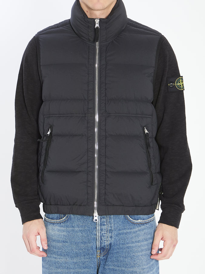 Stone Island Nylon Vest Black