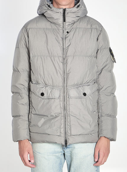 Stone Island Crinkle Reps Ny Puffer Jacket Grey