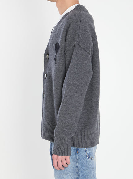 Ami Paris Ami De Coeur Cardigan
