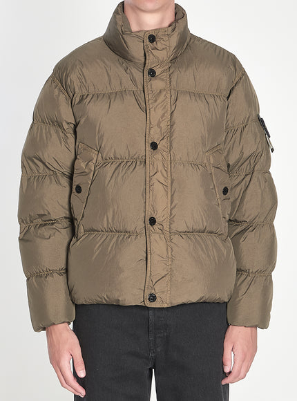 Stone Island Crinkle Reps Ny Puffer Jacket Green