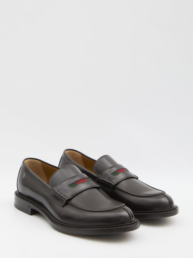 Gucci Black Leather Loafer