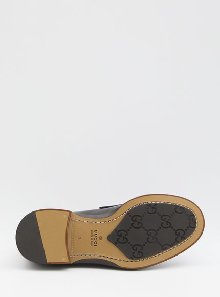 Gucci Black Leather Loafer