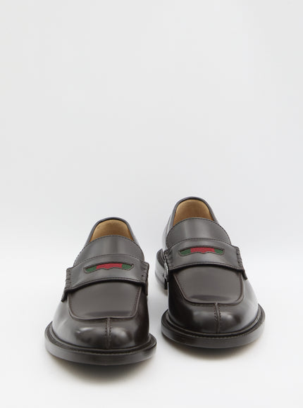 Gucci Black Leather Loafer