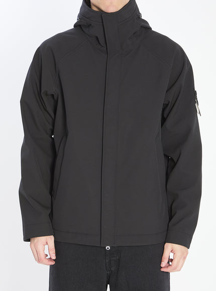 Stone Island Short Parka Black