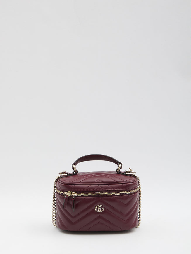 Gucci Gg Marmont Vanity Mini Bag QT Red