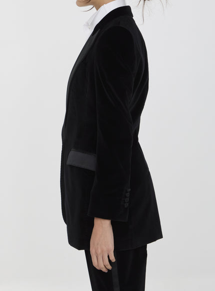 Dolce & Gabbana Velvet Tuxedo Jacket