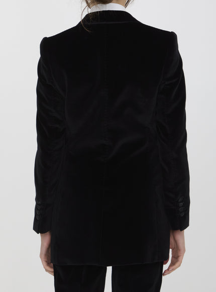 Dolce & Gabbana Velvet Tuxedo Jacket