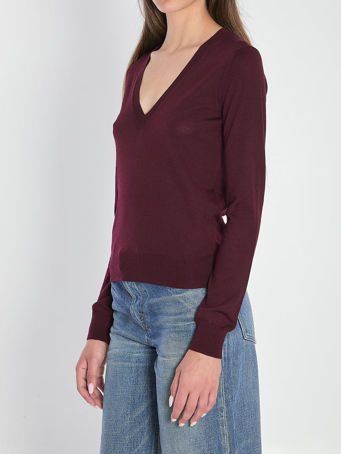 Saint Laurent V-neckline Pullover