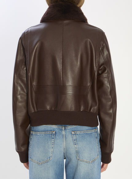 Celine Aviateur Leather Jacket