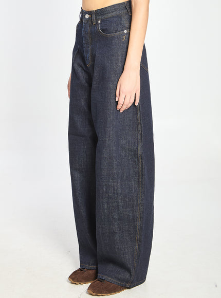 Jacquemus De-nimes Ovalo Denim Pants