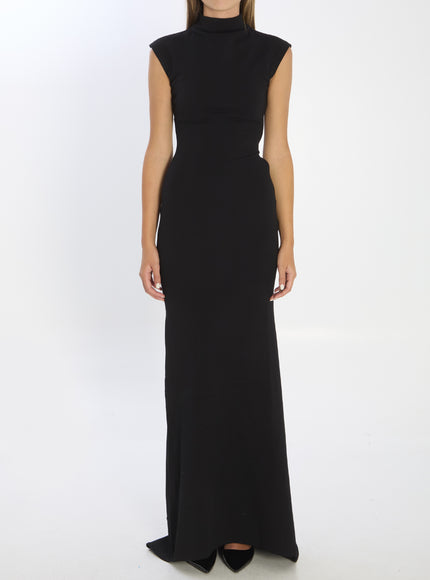 Jacquemus Alba Maxi Dress Black