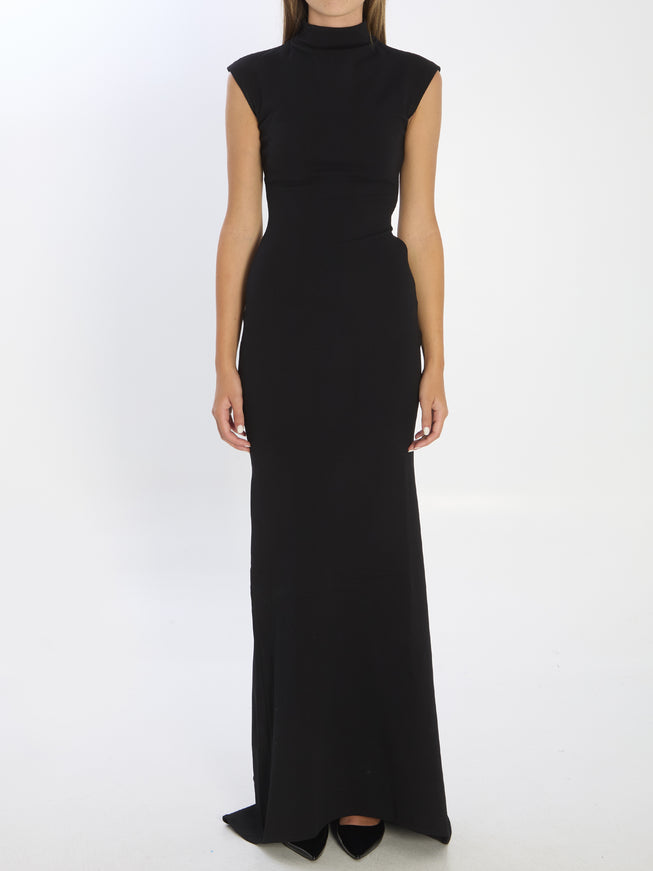 Jacquemus Alba Maxi Dress Black