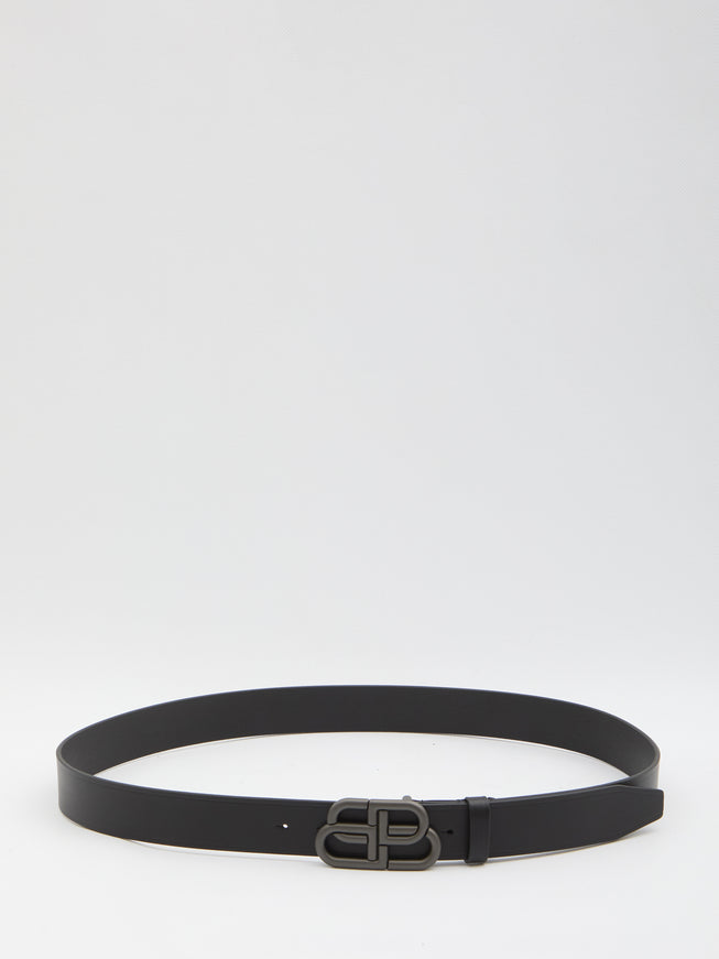 Balenciaga Bb Belt Black
