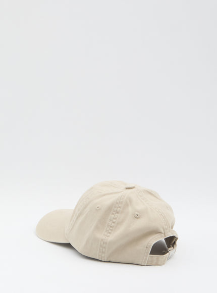 Stone Island Baseball Hat With Stone Island Embroidery