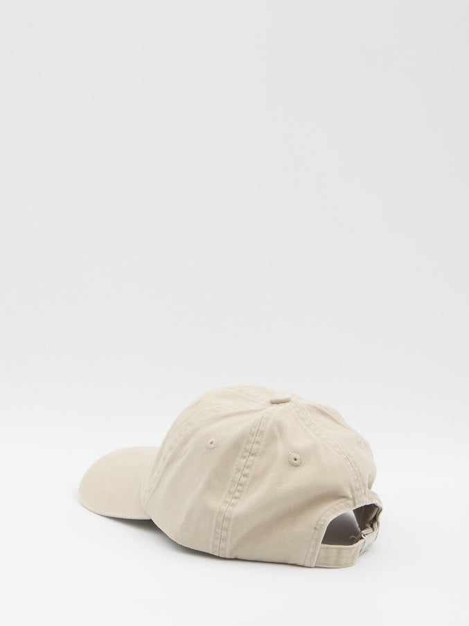 Stone Island Baseball Hat With Stone Island Embroidery