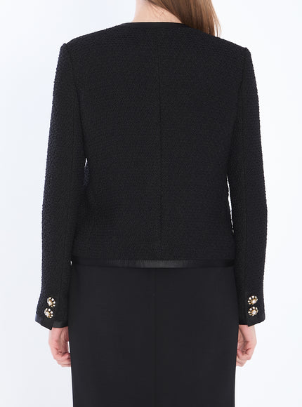 Dolce & Gabbana Tweed Single-breasted Jacket