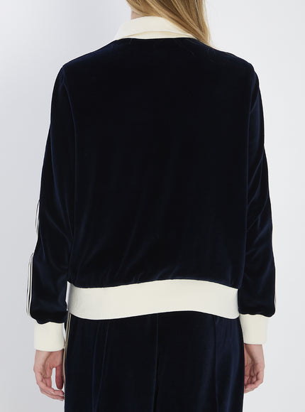 Celine Triomphe Velvet Jacket
