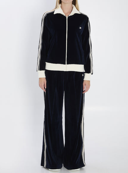 Celine Triomphe Velvet Jacket