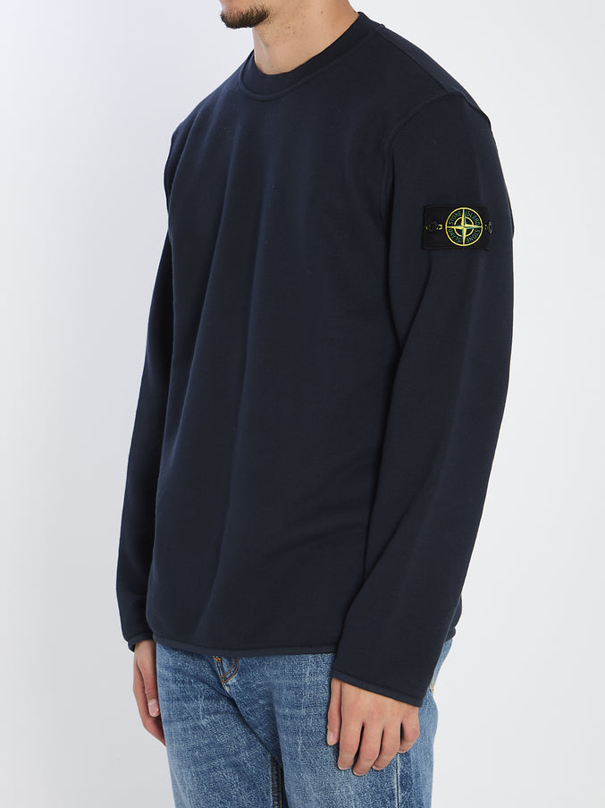 Stone Island Heavy Cotton Crewneck Sweatshirt