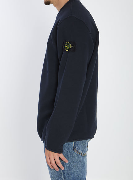 Stone Island Heavy Cotton Crewneck Sweatshirt