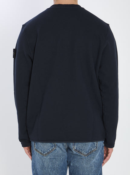 Stone Island Heavy Cotton Crewneck Sweatshirt