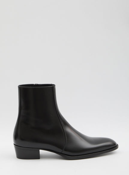 Saint Laurent Roman Boots Black