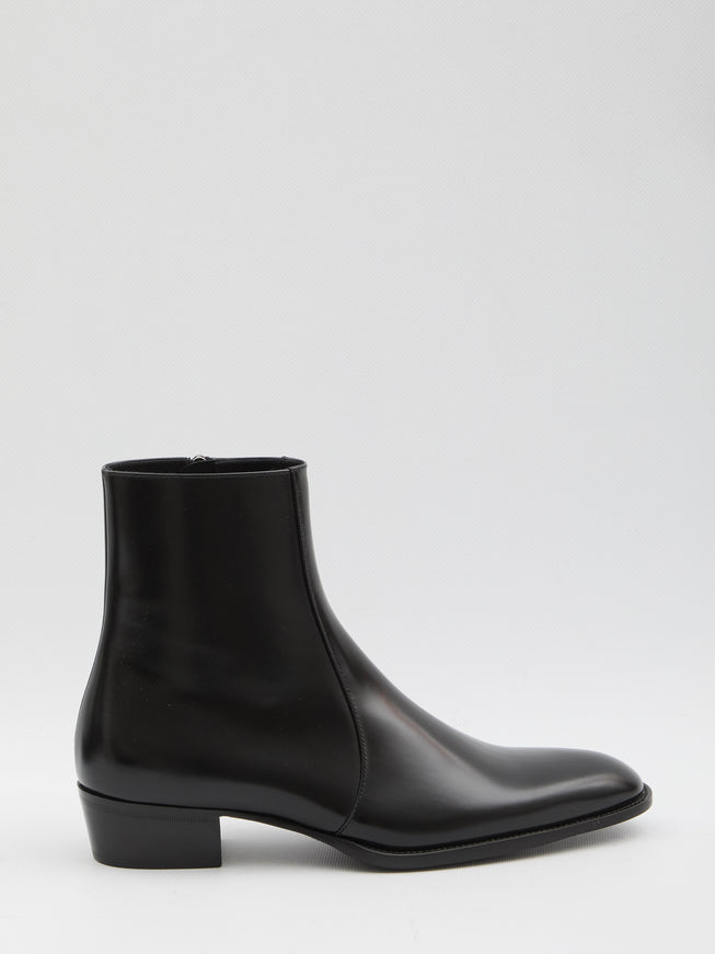 Saint Laurent Roman Boots Black