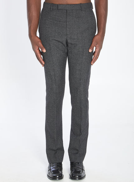 Gucci Wool Mouliné Pant Grey