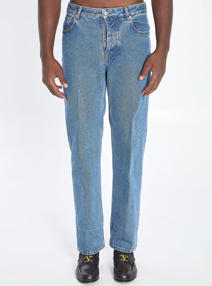 Valentino Garavani Chez Valentino Denim Pants Blue