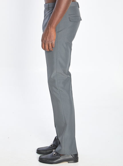 Gucci Trousers In Technical Fabric
