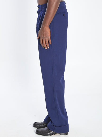 Valentino Garavani Cotton Gabardine Trousers