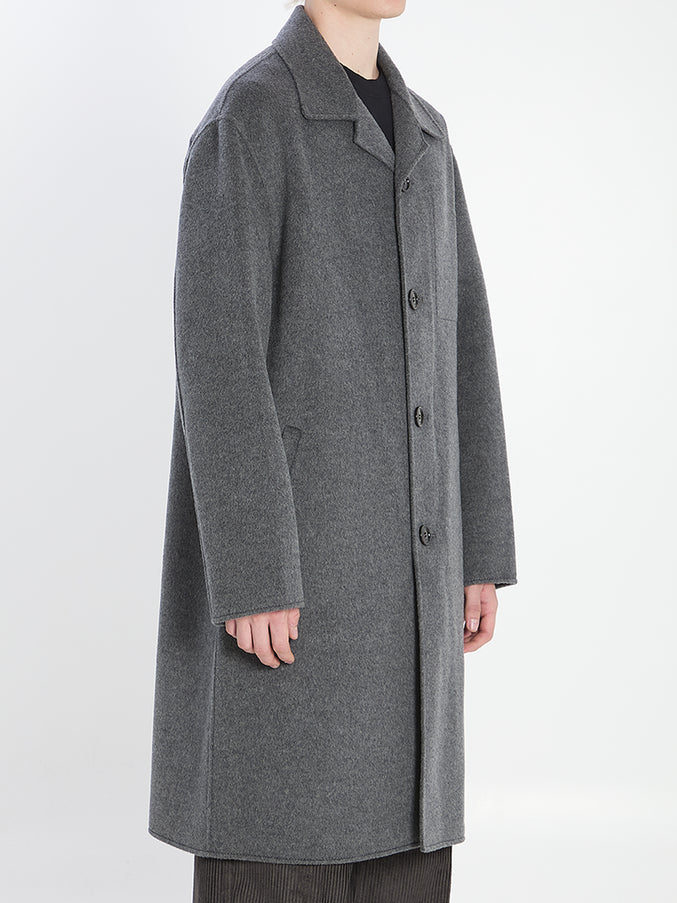 Ami Paris Wool And Cashmere Coat