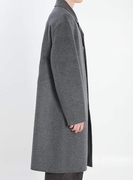 Ami Paris Wool And Cashmere Coat