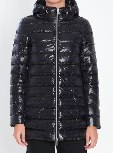 Herno A- Shape Light Puffer Black
