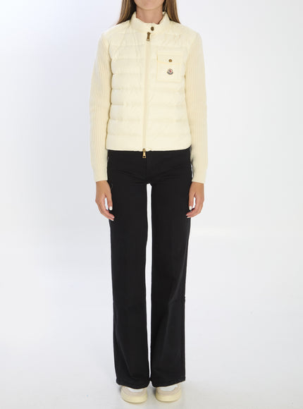Moncler Short Padded Cardigan