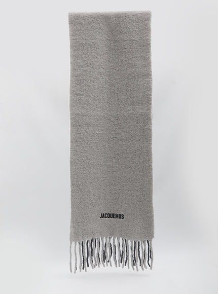 Jacquemus Moisson Scarf QT Grey